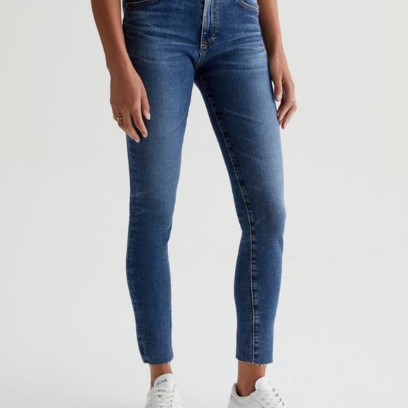 Adriano Goldschmied Farrah High-Rise Skinny Jeans - 29R - Picture 3 of 15